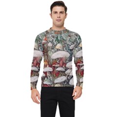 Magician s Toadstool Men s Long Sleeve Rash Guard by GardenOfOphir