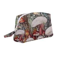 Magician s Toadstool Wristlet Pouch Bag (medium) by GardenOfOphir