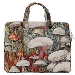 Magician s Toadstool Macbook Pro 16  Double Pocket Laptop Bag  by GardenOfOphir