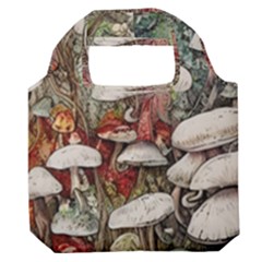 Magician s Toadstool Premium Foldable Grocery Recycle Bag by GardenOfOphir