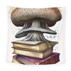 Conjurer s Toadstool Square Tapestry (large) by GardenOfOphir