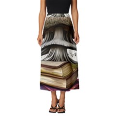 Conjurer s Toadstool Classic Midi Chiffon Skirt