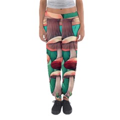 Sorcery Toadstool Women s Jogger Sweatpants by GardenOfOphir