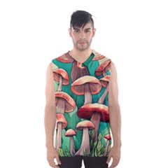 Sorcery Toadstool Men s Basketball Tank Top by GardenOfOphir