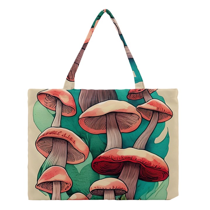 Sorcery Toadstool Medium Tote Bag