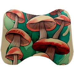 Sorcery Toadstool Head Support Cushion by GardenOfOphir