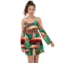 Sorcery Toadstool Boho Dress by GardenOfOphir