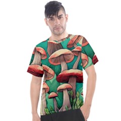 Sorcery Toadstool Men s Sport Top by GardenOfOphir