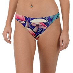 Enchanting Mushroom Enchantress Band Bikini Bottoms by GardenOfOphir