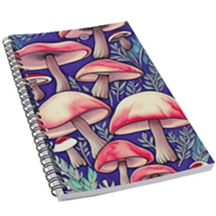 Enchanting Mushroom Enchantress 5 5  X 8 5  Notebook by GardenOfOphir