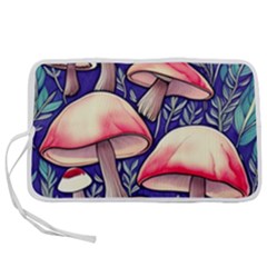 Enchanting Mushroom Enchantress Pen Storage Case (l) by GardenOfOphir