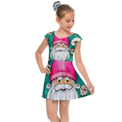 Mojo Chanterelle Glamour Kids  Cap Sleeve Dress by GardenOfOphir