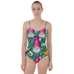 Mojo Chanterelle Glamour Sweetheart Tankini Set by GardenOfOphir