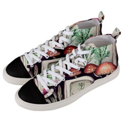 Necromantic Magician Men s Mid-top Canvas Sneakers by GardenOfOphir