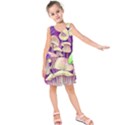 Glamourous Mushrooms For Enchantment And Spellwork Kids  Sleeveless Dress View1