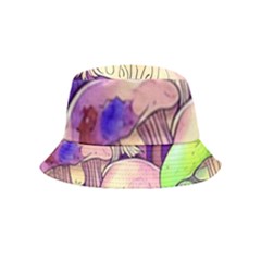 Glamourous Mushrooms For Enchantment And Spellwork Inside Out Bucket Hat (kids) by GardenOfOphir