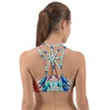 Psychedelic Mushroom For Sorcery And Theurgy Back Web Sports Bra View2