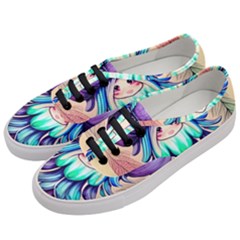 Psychedelic Mushroom For Sorcery And Theurgy Women s Classic Low Top Sneakers by GardenOfOphir