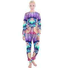 Psychedelic Mushroom For Sorcery And Theurgy Women s Lounge Set by GardenOfOphir