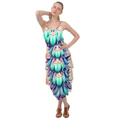 Psychedelic Mushroom For Sorcery And Theurgy Layered Bottom Dress