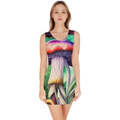 Prestidigitation And Legerdemain Bodycon Dress by GardenOfOphir