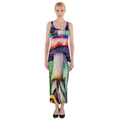 Prestidigitation And Legerdemain Fitted Maxi Dress by GardenOfOphir