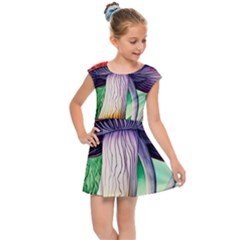 Prestidigitation And Legerdemain Kids  Cap Sleeve Dress by GardenOfOphir