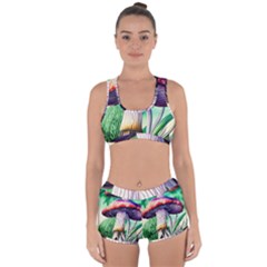 Prestidigitation And Legerdemain Racerback Boyleg Bikini Set by GardenOfOphir