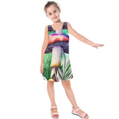 Prestidigitation And Legerdemain Kids  Sleeveless Dress by GardenOfOphir