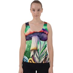 Prestidigitation And Legerdemain Velvet Tank Top by GardenOfOphir