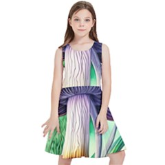 Prestidigitation And Legerdemain Kids  Skater Dress by GardenOfOphir