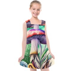 Prestidigitation And Legerdemain Kids  Cross Back Dress by GardenOfOphir