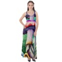 Prestidigitation And Legerdemain Sleeveless Velour Maxi Dress View1