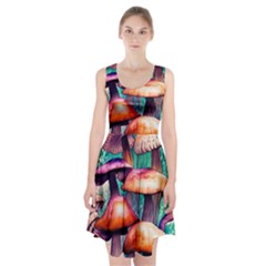 Charming Toadstool Racerback Midi Dress by GardenOfOphir