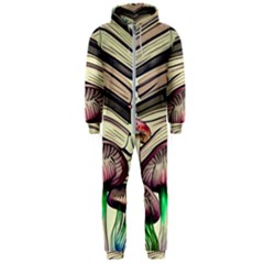 Necromancy Mushroom Hooded Jumpsuit (men) by GardenOfOphir