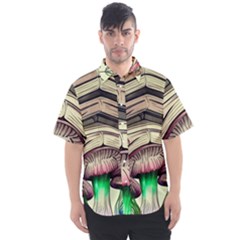 Necromancy Mushroom Men s Short Sleeve Shirt