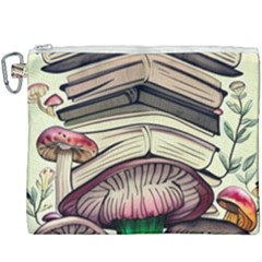 Necromancy Mushroom Canvas Cosmetic Bag (xxxl) by GardenOfOphir