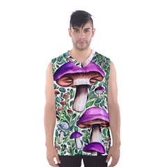 Magician s Conjuration Mushroom Men s Basketball Tank Top by GardenOfOphir