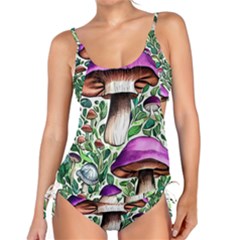 Magician s Conjuration Mushroom Tankini Set by GardenOfOphir