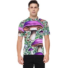 Magician s Conjuration Mushroom Men s Short Sleeve Rash Guard by GardenOfOphir