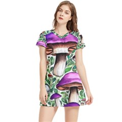 Magician s Conjuration Mushroom Women s Sports Skirt