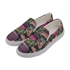 Spellbinding Mojo Mushroom Women s Canvas Slip Ons by GardenOfOphir