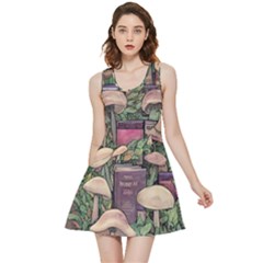 Spellbinding Mojo Mushroom Inside Out Reversible Sleeveless Dress by GardenOfOphir