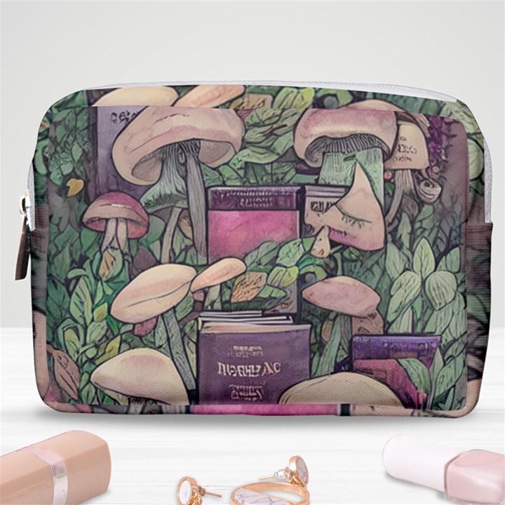 Spellbinding Mojo Mushroom Make Up Pouch (Medium)