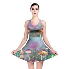 Enchanted Champignon Reversible Skater Dress by GardenOfOphir