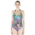 Enchanted Champignon Halter Swimsuit View1