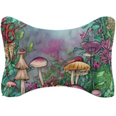 Enchanted Champignon Seat Head Rest Cushion by GardenOfOphir