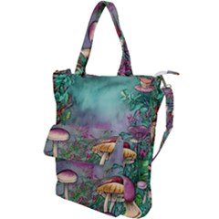 Enchanted Champignon Shoulder Tote Bag by GardenOfOphir