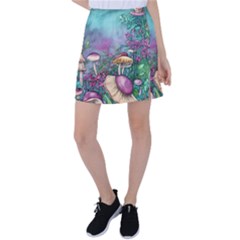 Enchanted Champignon Tennis Skirt by GardenOfOphir