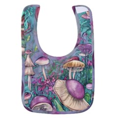 Enchanted Champignon Baby Bib by GardenOfOphir